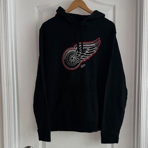 Fanatics Black Hooded Redwings Sweatshirt Hoodie